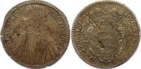 Ragusa (Dubrovnik), Stadtrepublik  Taler, sog. Rektoratstaler 1765 kl. Zainende, kl. Schrötlingsf., Kr. u. Justierspuren, sehr schön