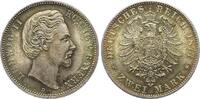 Deutsches Kaiserreich, Bayern 2 Mark 1877 D Ludwig II. (1864-1886) Prach... 1250,00 EUR kostenloser Versand