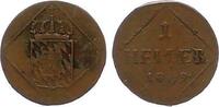 Bayern, Königreich 1 Heller 1809 Maximilian I. Joseph (1806-1825) l. Kor... 5,00 EUR  zzgl. 2,50 EUR Versand