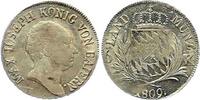 Bayern, Königreich 6 Kreuzer 1809 Maximilian I. Joseph (1806-1825) feine... 15,00 EUR  zzgl. 2,50 EUR Versand