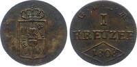 Würzburg, Großherzogtum 1 Kreuzer 1808 Ferdinand von Österreich (1806-18... 750,00 EUR  zzgl. 8,00 EUR Versand