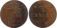 Würzburg, Großherzogtum Halber Kreuzer 1811 Ferdinand von Österreich (18... 25,00 EUR  zzgl. 2,50 EUR Versand