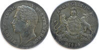 Deutschland 2 Gulden Wilhelm König von Württemberg -