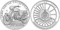Tschechien 1 NZD On Wheels - Motorcycle JAWA Californian -