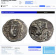 Very Rare-CCG-MS60: ISLANDS off CARIA, Rhodos.Circa 175-170 BC. AR Drachm