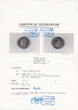 CCG-MS62: Pedigree Etienne Page †1988. Caracalla (198-207 AD) AR Denarius 209 AD