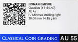CCG AU55: Roman Imperial Claudius. AD 41-54. Æ As