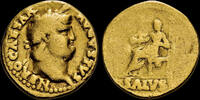  NERO. AD 54-68. AV Aureus. Rome Mint. Circa AD 66-67.