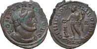 Constantius I, as Caesar, BI Nummus. Lugdunum, AD 301-303. -