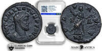 CCG Certified! Allectus AE Antoninianus. London, AD 293-295.