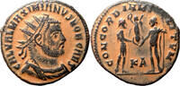 MAXIMIANUS HERCULIUS (286-305). AE Radiate (19 mm, 3.11 g) Cyzicus. -