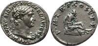 The Roman Empire. Trajan, AD 98-117. AR Denarius (3.40 g).