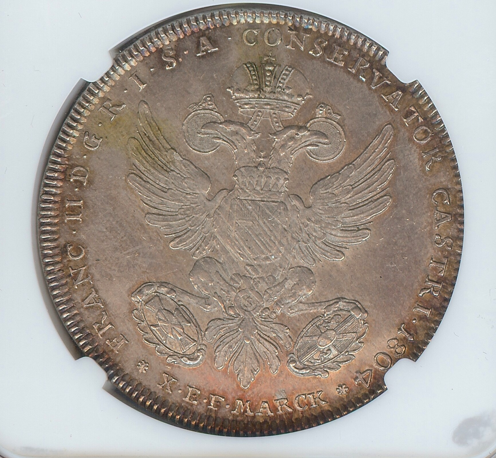 GERMANY TALER 1804 GB GH Burgrave Maria Rudolph Count of Waldbott ...