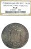 GERMANY TALER Karl Wilhelm Ferdinand (1780-1806). -