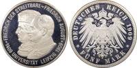 Saxony 5 Mark Friedrich August III (1904-1918). -
