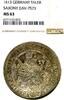 TALER 1613 GERMANY Johann Georg I and August of Naumburg (1611-1615). NGC MS 63