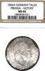 GERMANY TALER 1866A Wilhelm I (1861-1888). NGC MS 66 1357,61 EUR kostenloser Versand