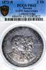 Saxony 2 Thalers 1872 Johann (1854-1873) PR 62 5537,63 EUR kostenloser Versand
