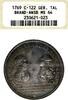 GERMANY TALER 1769 S-G Alexander (1757-1791). NGC MS 64 5269,68 EUR kostenloser Versand