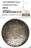 GERMANY TALER 1656 Johann Georg I (1616-1656). NGC MS 64 6966,69 EUR kostenloser Versand