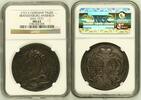 GERMANY TALER Christine Charlotte as a Regent for Karl Wilhelm Friedrich (1723-1729). -