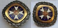 Deutschland 1925 Deutscher Bund der Vereine für NaturgemässeLebens- und Heilweise (DB) in Silber. vz
