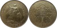 Großbritannien Trade Dollar 1899 Hong-Kong Bombay Victoria vorzüglich, etwas gereinigt
