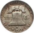 USA 1958 D Franklin halv Dollar vz