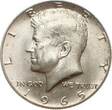 USA Halv Dollar 1965 John F. Kennedy vz+