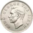 Neuseeland Half Crown 1948 Georg VI. vz