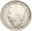 Curacao 1/10 Gulden 1948 Wilhelmina ss