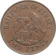Jersey 2 New Pence 1984 Elisabeth II. ss