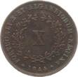 Portugal 10 Reis 1844 Maria II. ss