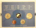 Norwegen ab 50 Øre Harald V., Proofset 2001 pp
