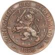 Niederlande 2,5 Cent 1886 Wilhelm III. fvz