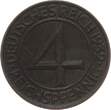Weimarer Repuplik 4 Pfennig 1932 A vz