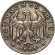 Weimarer Repuplik 1 Mark 1925 D ss