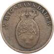 Dänemark 1 Skilling 1818 Frederik VI. ss