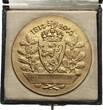 Norwegen 1914 Vergoldete Bronzemedaille zur Jubiläumsausstellung in Oslo fstgl