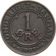 Dänemark 1 Øre 1907 Frederik VIII ss+