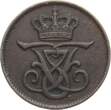 Dänemark 1 Øre 1907 Frederik VIII ss+