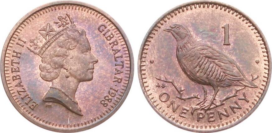 Gibraltar One Penny 1988 Elisabeth II Stgl MA Shops gibraltar-one-penny-1988-elisabeth-ii-stgl-ma-shops