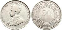 British Honduras (Belize) 50 Cent Georg V. -