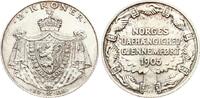 Norwegen 2 Kroner 1906 Håkon VII., 1905-1957, Prachtexemplar! vz+