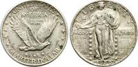 USA Quarter Dollar 1929 Standing Liberty Typ vz+