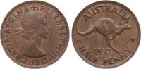 Australien 1/2 Penny Elisabeth II. -
