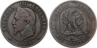 Frankreich 10 Centimes Napoleon III. -