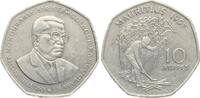 Mauritius 10 Rupien Portrait von Sir Seewoosagur Ramgoolam KT -