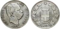 Italien 2 Lire Umberto, 1878-1900 -