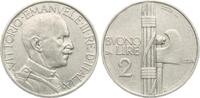 Italien 2 Lire Vittorio Emanuele III. 1900-1946 -